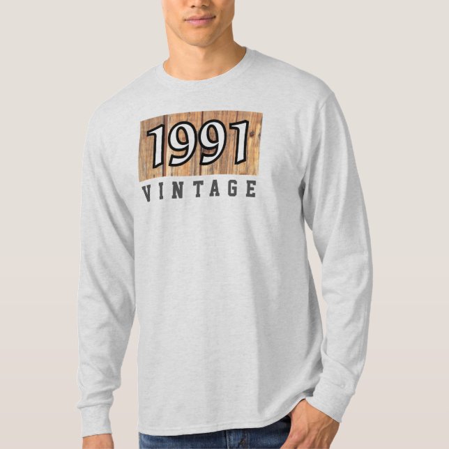 Födelseår T-Shirt 1991 (Framsida)