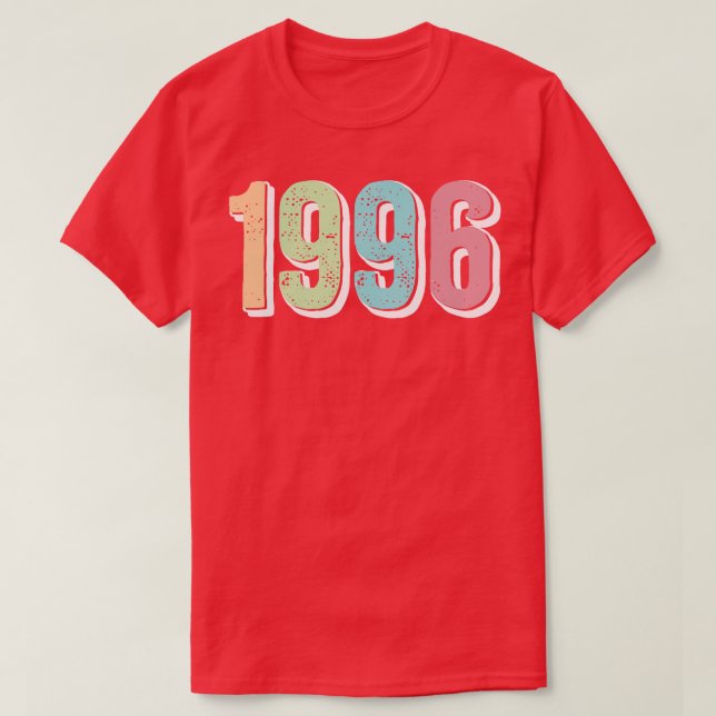 FÖDELSEÅRET 1996 T SHIRT (Design framsida)