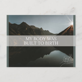 Födelsebekräftelsekort Helg Vykort