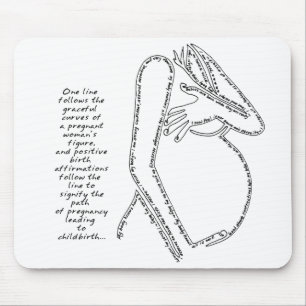 Födelsebekräftelser Mousepad Musmatta