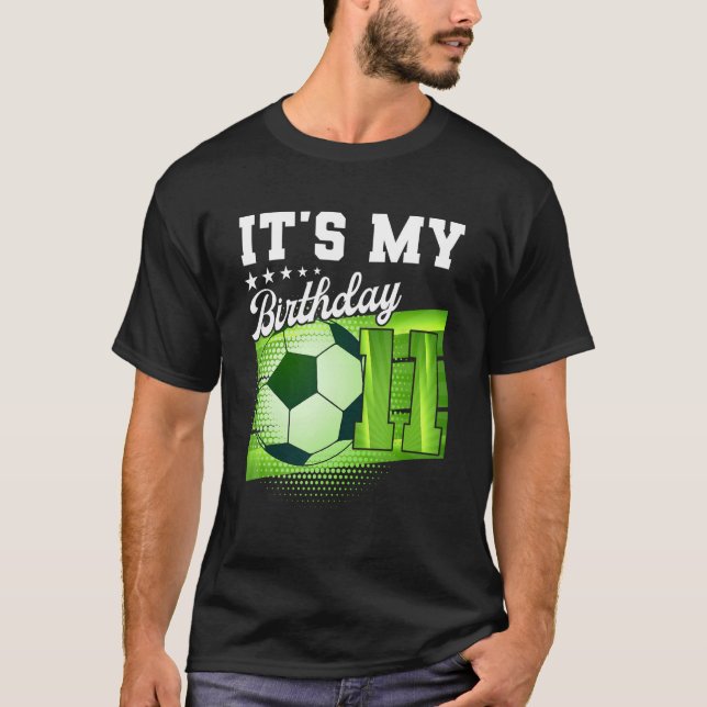 Födelsedag 11:e födelsedagen B T Shirt (Framsida)