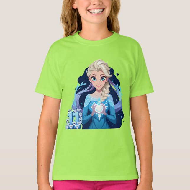 Födelsedag 11 t shirt (Framsida)