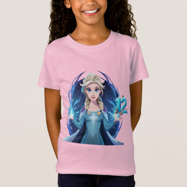 Födelsedag 12 t shirt (Framsida)