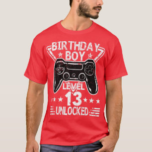 Födelsedag 13 Olåst 13:e födelsedagsvideo T Shirt