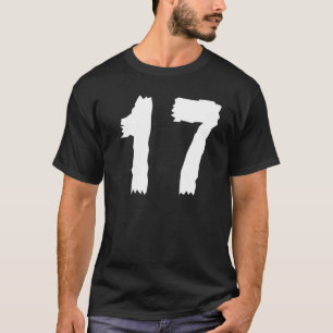 Födelsedag 17 Lycklig B-dagen Party T Shirt