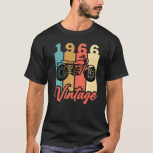 Födelsedag 1966 Vintage: Motorcykelns födelsedag T Shirt