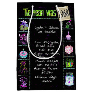 Födelsedag 1968 Roligt Trivia On Black