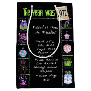 Födelsedag 1972 Roligt Trivia On Black