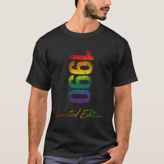 Födelsedag 1990 År Begränsadt Pride av Lgbtq Rainb T Shirt