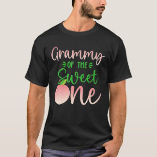 Födelsedag 1:a persikofrukten, första sommarfrukte t shirt
