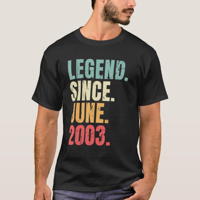 Födelsedag 2003: förklaring sedan 2003 t shirt (Framsida)