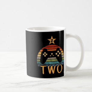 Födelsedag 2 år gammalt videospel 2:a födelsedag kaffemugg