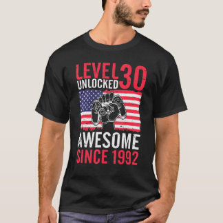 Födelsedag 30 år gammal olåst Fantastisk T Shirt