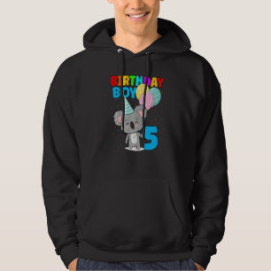 Födelsedag, 5:e Koala Bear, 5 år gammal Théa Koa Hoodie