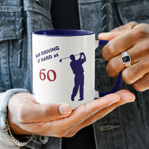 Födelsedag 60 Golfer Mugg