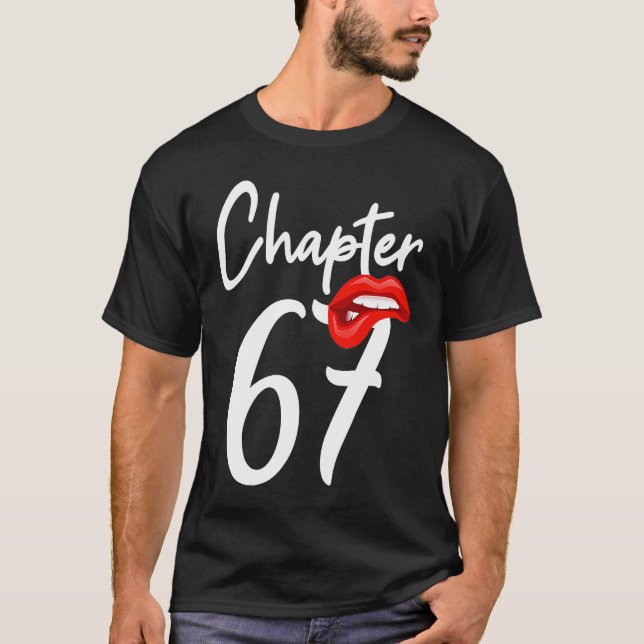 Födelsedag 67 för kvinnor Kapitel 67 T Shirt (Framsida)