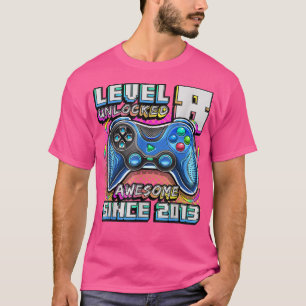 Födelsedag 8 Olåst Fantastisk 2013 Video G T Shirt