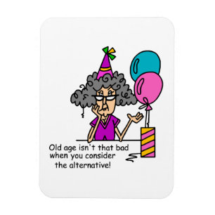 Födelsedag Alternative Humor Magnet