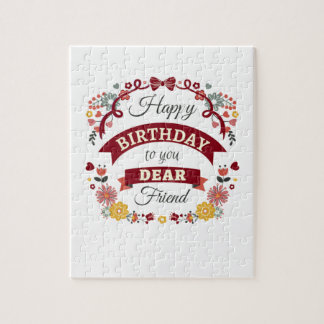 födelsedag är ett år i sak pussel