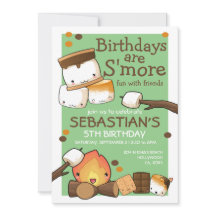 Födelsedag är mer roligt med vänner marshmallow