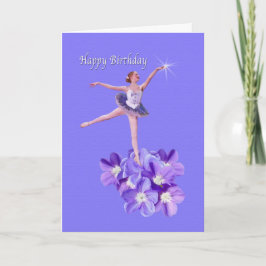 Födelsedag, Ballerina och Violets Kort