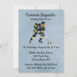 Födelsedag Bash on Ice Inbjudningar