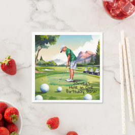 Födelsedag Bash på Grönten Pappersservett