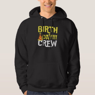 Födelsedag besättning hoodie