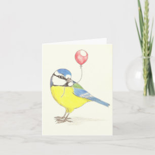 Födelsedag Birdy Kort