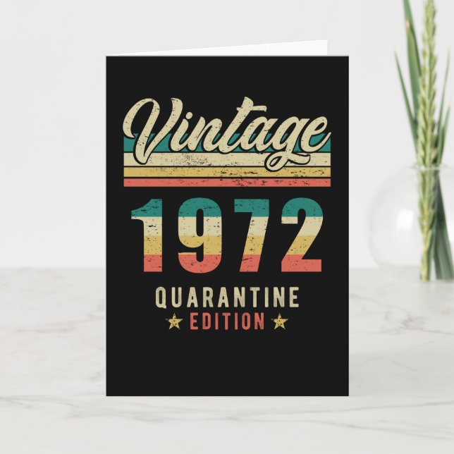 Födelsedag Born 1972 Kort (Framsida)