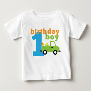 Födelsedag Boy Lastbil 1 T-shirt