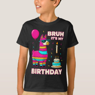 Födelsedag Bruh Det är min födelsedag Rolig födels T Shirt