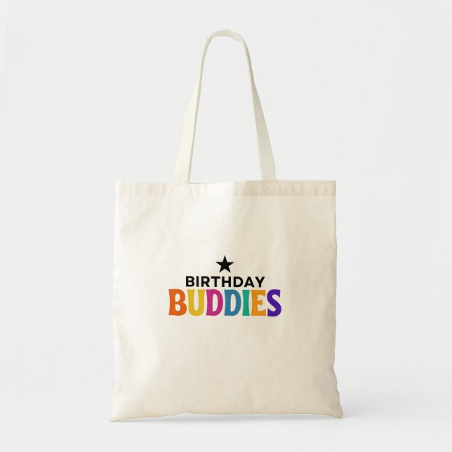 Födelsedag Buddies Tygkasse (Framsidan)