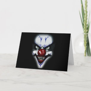 Födelsedag - Clown Kort