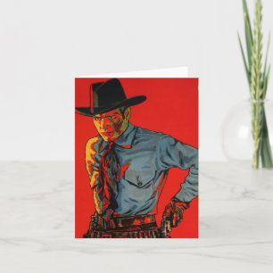 Födelsedag Cowboy! Kort