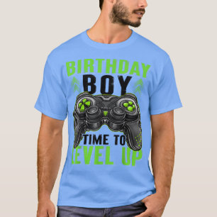 Födelsedag dags att jämna upp spelande på födelsed t shirt