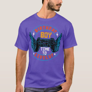 Födelsedag dags att jämna ut spelandet t shirt