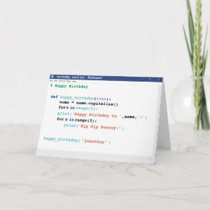 Födelsedag Datorprogrammerarens kodformat för Ante Kort