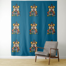 Födelsedag Driven av hundkärlek Design
