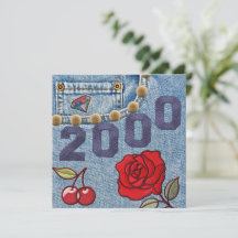 Födelsedag eller återförening i Vintage affisch 20