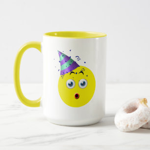 Födelsedag Emoji Mugg