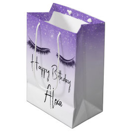 Födelsedag Eyelash med Glitter