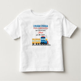 Födelsedag, färgad Tecknad Tåg T Shirt