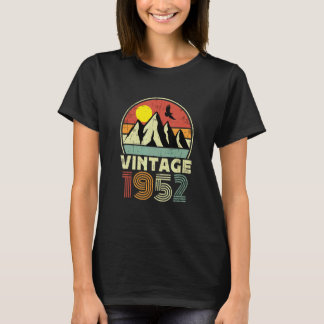 Födelsedag Född 1952 Vintage T Shirt