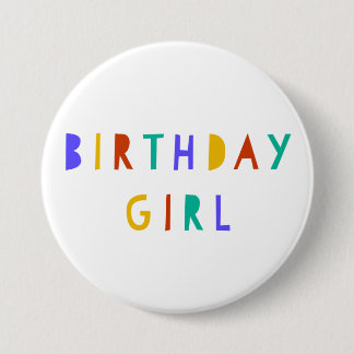 Födelsedag: födelsedag: Pin Badge Party tillbehör Knapp