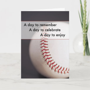Födelsedag för baseball 3970 kort