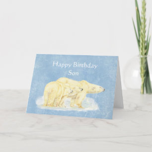 Födelsedag för björnar för Beary speciella Kort