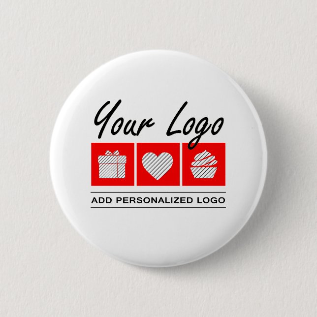 Födelsedag för personligt anpassad gåva till män knapp (Framsida)