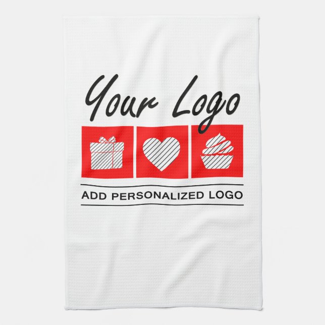 Födelsedag för personligt anpassad gåva till män kökshandduk (Vertikal)