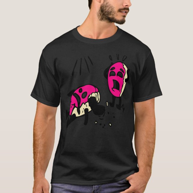 födelsedag för regnbåge pirat frakt födelsedag t shirt (Framsida)